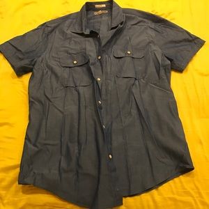 Express short sleeve shirt extra large fitted